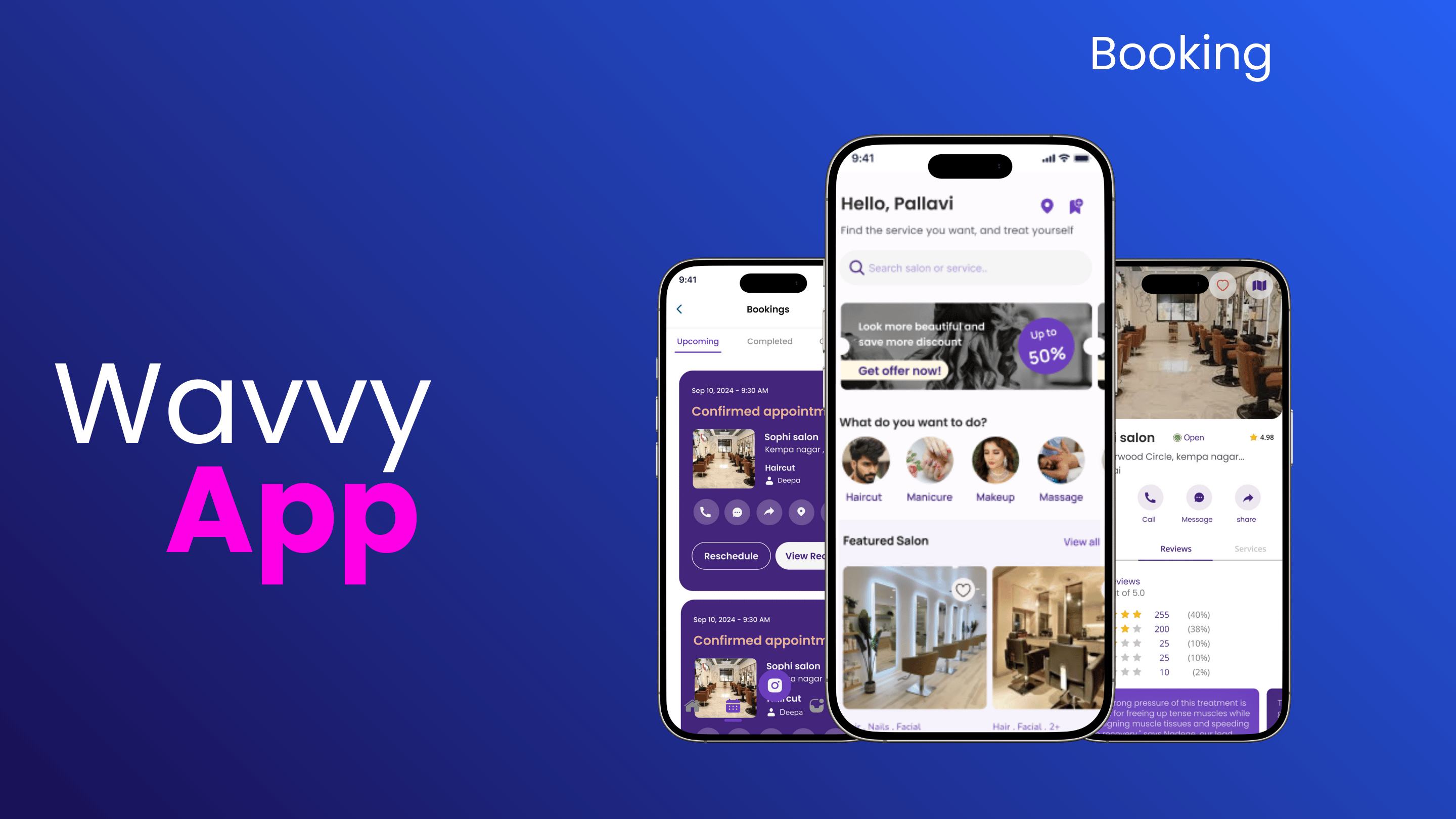 Wavvy Salon screenshot 2
